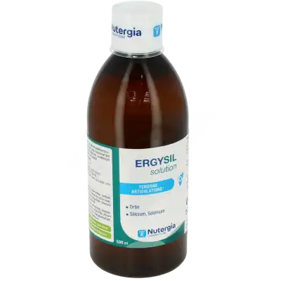 Ergysil Silicium organique anti-oxydant Solution buvable Fl/500ml