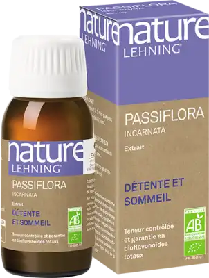 Lehning Nature Passiflora Incarnata AB Extrait Hydroalcoolique Fl compte gouttes/60ml