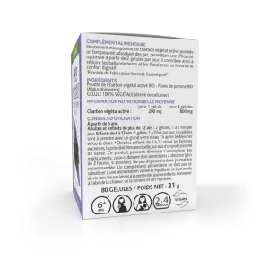 Arkogélules® Charbon Végétal Activé Gélules Bio Fl/80