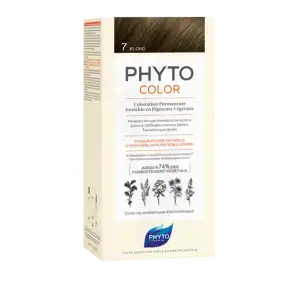 Phytocolor Kit Coloration Permanente 7 Blond à Venerque