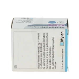 Sildenafil Viatris 50 Mg, Comprimé Pelliculé