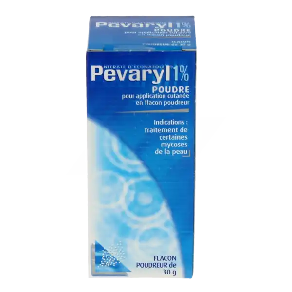 Pevaryl 1%, Poudre Pour Application Cutanée En Flacon Poudreur
