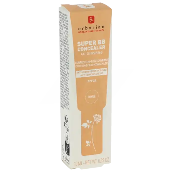 Erborian Super Bb Concealer Crème Anti-cernes Doré T/10ml