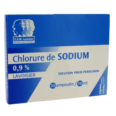 Chlorure De Sodium 0,9 % Lavoisier, Solution Pour Perfusion à Agen