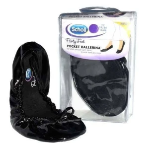 Scholl Pocket Ballerine Noir Taille 39/40