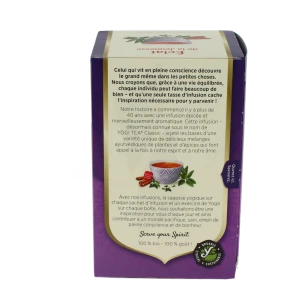 Yogi Tea Tisane Ayurvédique éclat De Jeunesse Bio 17 Sachets/1,8g