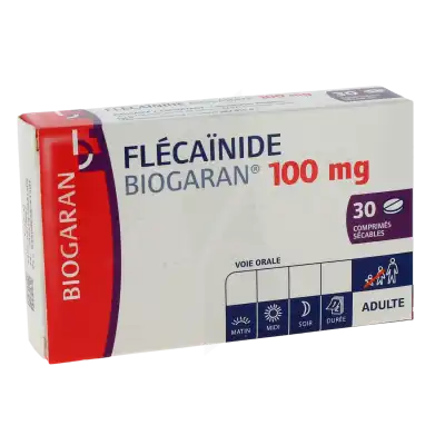 Flecainide Biogaran 100 Mg, Comprimé Sécable à Ris-Orangis