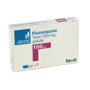 Fluconazole Teva 100 Mg, Gélule