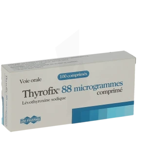 Thyrofix 88 Microgrammes, Comprimé