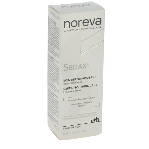 Noreva Sedax Crème Soin Dermo-apaisant Zones Localisées T/30ml