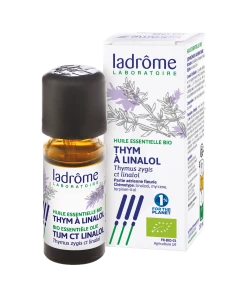 Ladrôme Huile Essentielle Thym à Linalol Bio 10ml