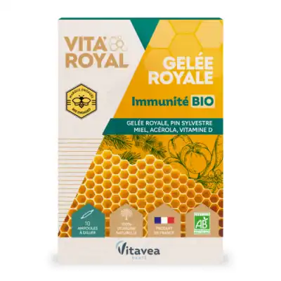 Nutrisanté Vita'royal Immunité Bio Solution Buvable 10 Ampoules/10ml à  JOUÉ-LÈS-TOURS