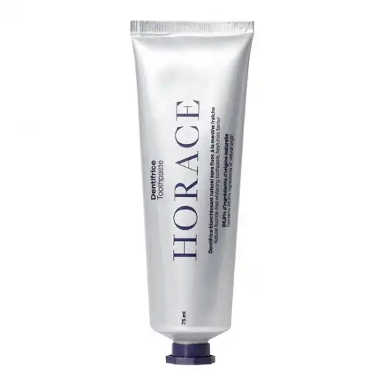 Horace - Dentifrice Blanchissant Sans Fluor, Menthe Fraîche