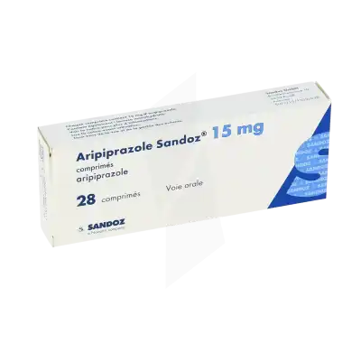 Aripiprazole Sandoz 15 Mg, Comprimé à Chelles
