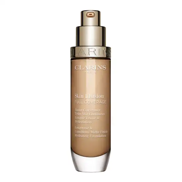 Clarins Skin Illusion Full Coverage Haute Couvrance Teint Mat Lumineux Longue Tenue & Hydratation 108w 30ml