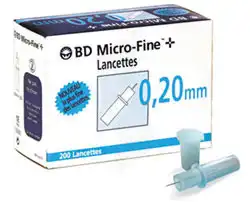 Bd Micro-fine + Lancette Pour Autopiqueur B/200 à NEUILLY SUR MARNE