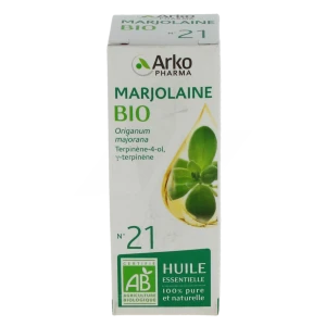 Arkopharma Huile Essentielle Bio N°21 Marjolaine Fl/5ml