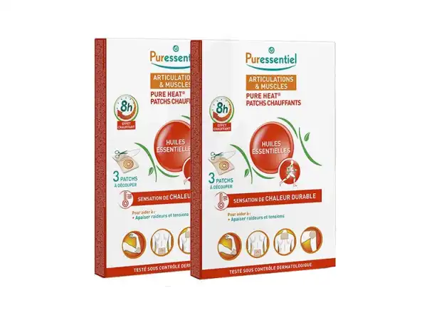 Puressentiel Articulations & Muscles Patch Chauffant Pure Heat 2b/3