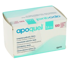 Apoquel 3,6 Mg Comprimes Pellicules Pour Chien, Comprimé Pelliculé