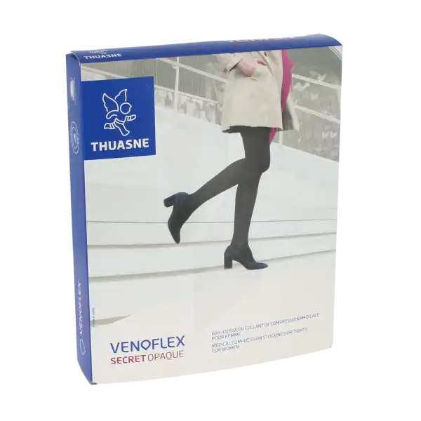 Venoflex Secret 2 Collant Opaque Femme Noir T3l