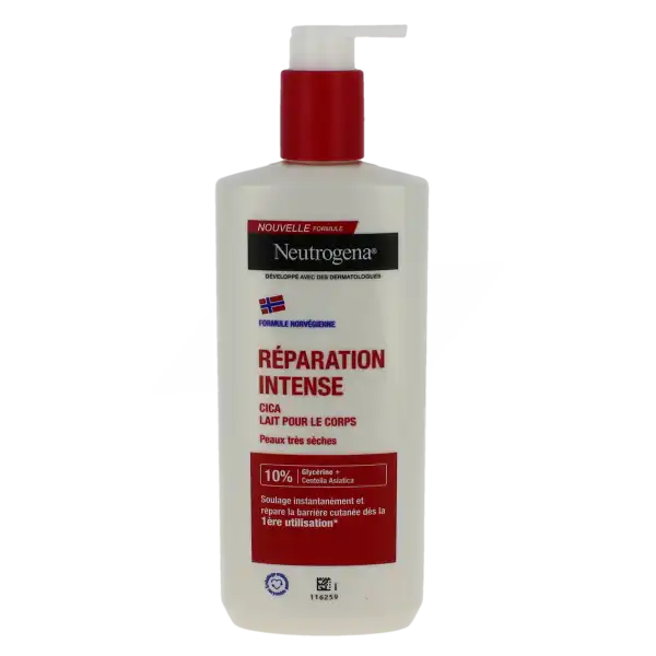 Neutrogena Lait Réparation Intense Corps Fl Pompe/400ml
