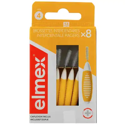 Elmex Brossette Inter-dentaire 1,3mm B/8 à AIMARGUES