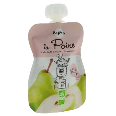 Popote Poire Bio Gourde De 120 G à UGINE
