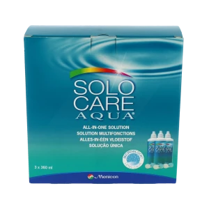 Menicon Solocare Aqua Pack De 3fl/360ml