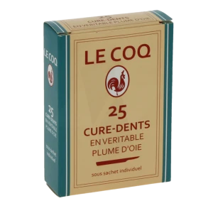 Le Coq Cure-dents Plume B/25