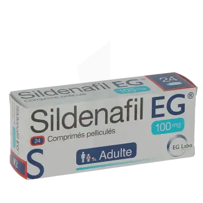 Sildenafil Eg 100 Mg, Comprimé Pelliculé à FLEURANCE