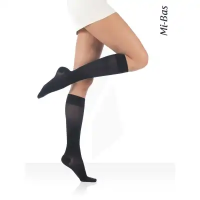 Varisma® Douceur Classe Ii Mi-bas Opale Taille 2+ Court Pied Fermé à Concarneau