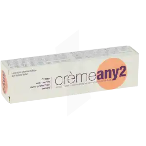 Crème Any 2® Crème Anti-tache Avec Protection Solaire Tube De 25g à STRASBOURG