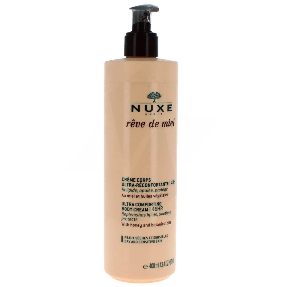 Nuxe Crème Corps Ultra-réconfortante 48h Rêve De Miel 400 Ml