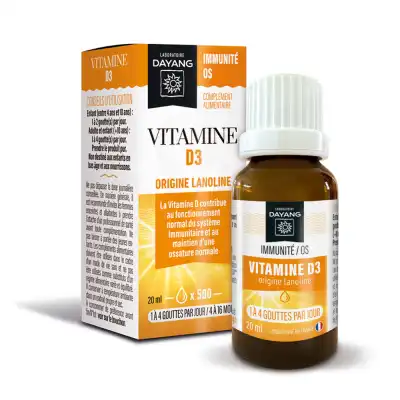 Dayang Vitamine D3 20ml à Toulouse
