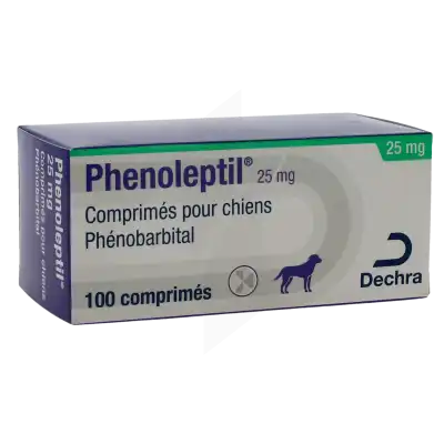 PHENOLEPTIL 25 MG COMPRIMES POUR CHIENS, Comprimé