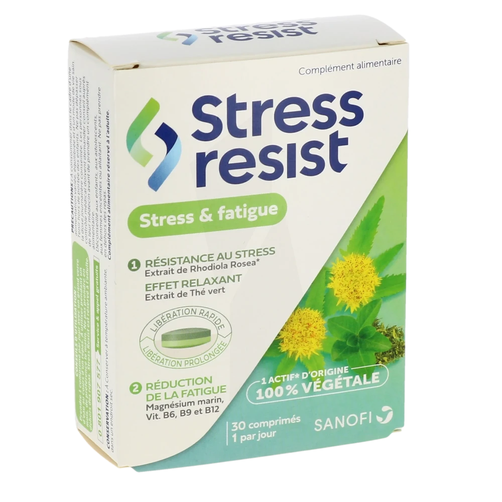 Stress Resist Comprimés Stress & Fatigue B/30