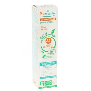 Puressentiel Assainissant Spray Aérien Assainissant Aux 41 Huiles Essentielles - 200 Ml