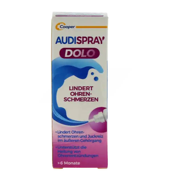 Audispray Dolo Gouttes Auriculaires + 6 Mois Flacon De 7 G