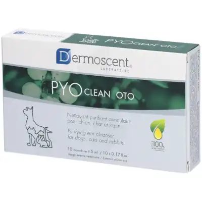 Dermoscent Pyoclean Oto Chien Sol Auri 10*5ml