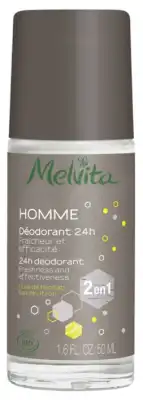 Melvita Homme Déodorant 24h Roll-on/50ml à LORMONT
