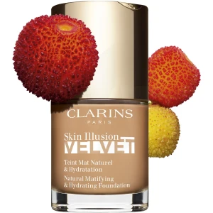 Clarins Skin Illusion Velvet Fond De Teint Mat Naturel & Hydratation 118n Sienna 30ml