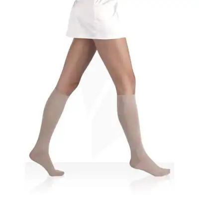 Varisma® Comfort Coton Classe Iii Mi-bas Noir Taille 3 Normal Pied Fermé à LUSSAC