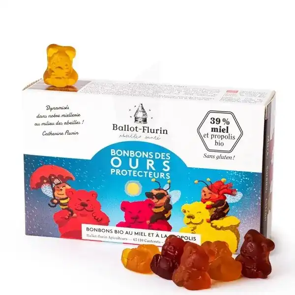 Ballot-flurin Enfants Bonbon Des Ours Protecteur B/100g