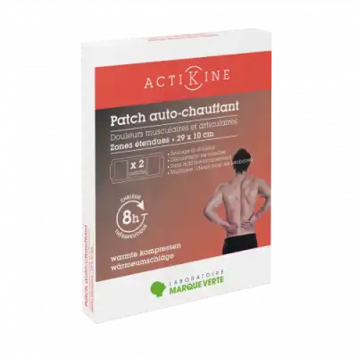 Actikine Patch Autochauffant Grand Format 29 X 10 Cm B/2 à MANCIET