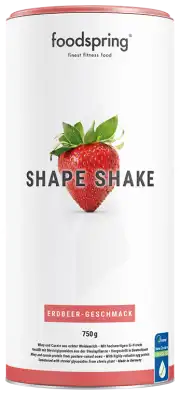 Foodspring shape shake fraise