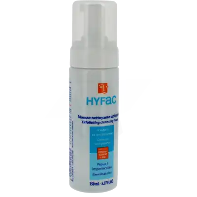 Hyfac Mousse Nettoyante Exfoliante 150ml à ANGLET