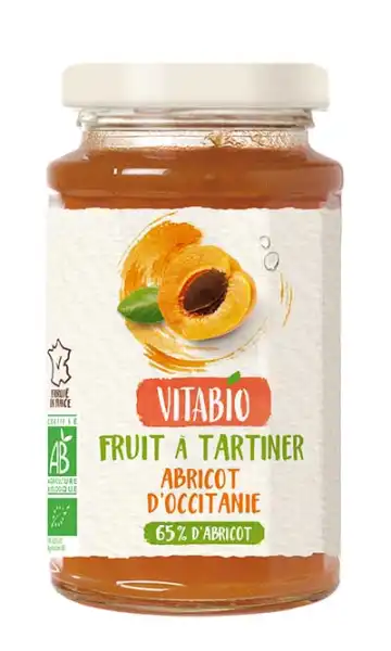 Vitabio Fruits à Tartiner Abricot