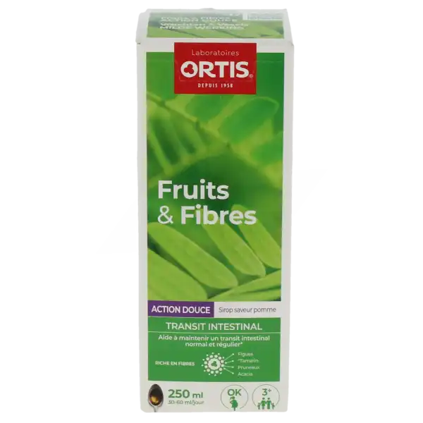 Ortis Fruits & Fibres Action Douce Sirop Fl/250ml