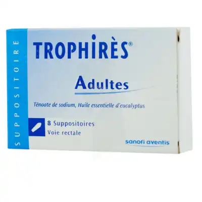 TROPHIRES Suppos adulte 1Plq/8