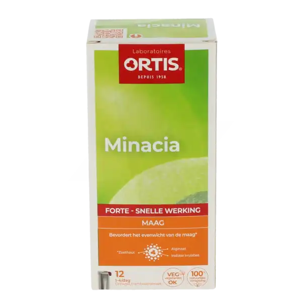 Ortis Minacia Forte Gel Buvable 12sticks/12g